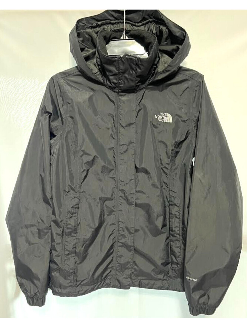 The North Face Women’s Rain Jacket-Size Small, Dryvent, Black, Full Zip, Pockets